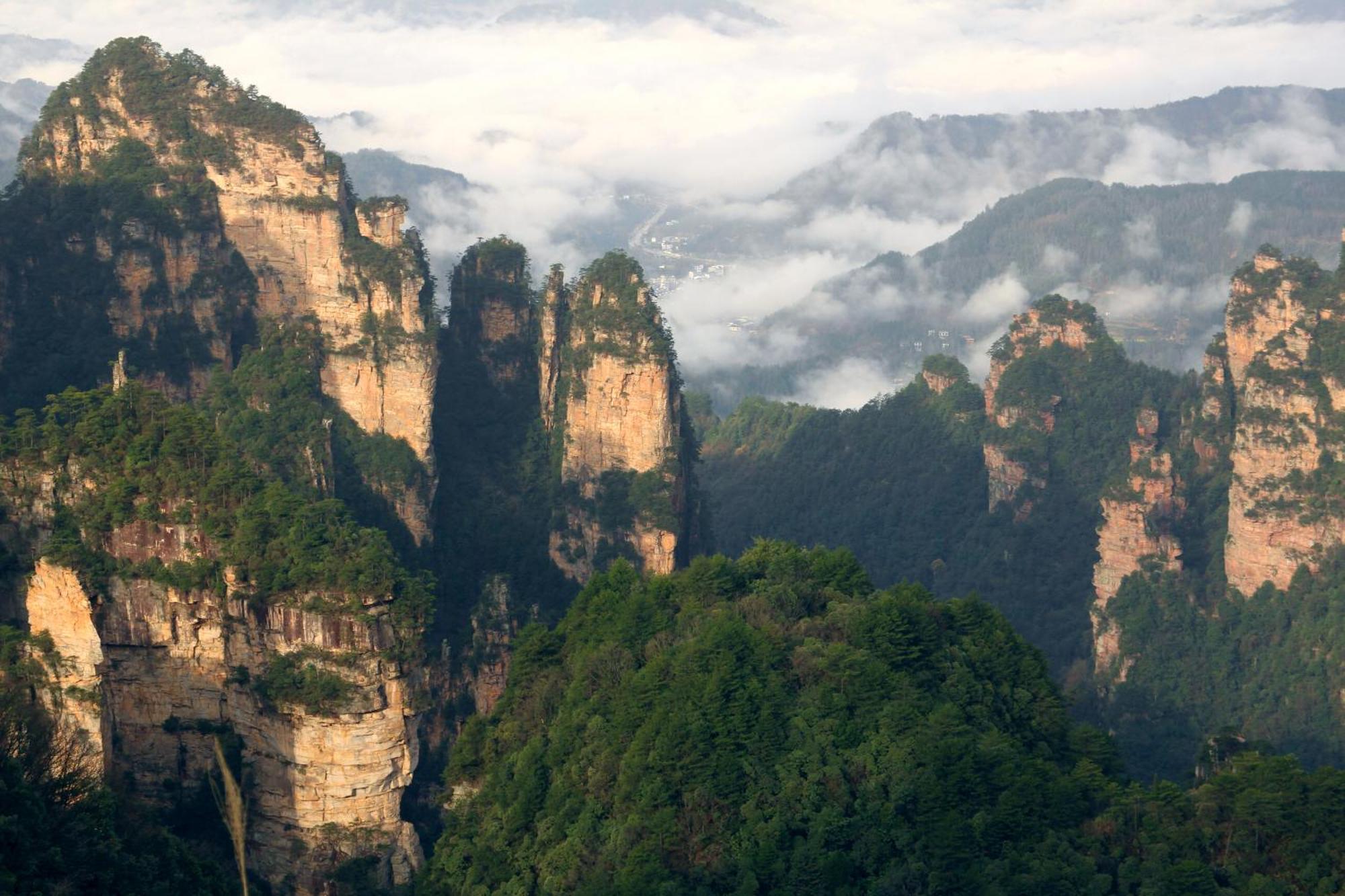 Zhangjiajie National Forest Park Camping Luaran gambar