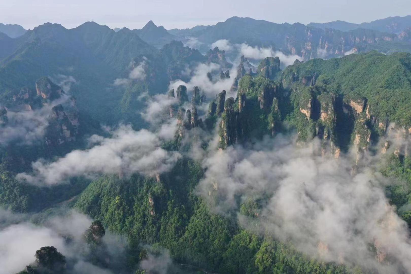 Zhangjiajie National Forest Park Camping Luaran gambar